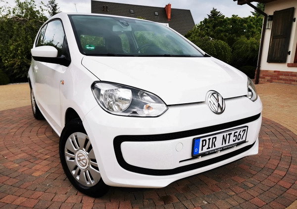 Volkswagen up! cena 20900 przebieg: 179000, rok produkcji 2014 z Koziegłowy małe 191